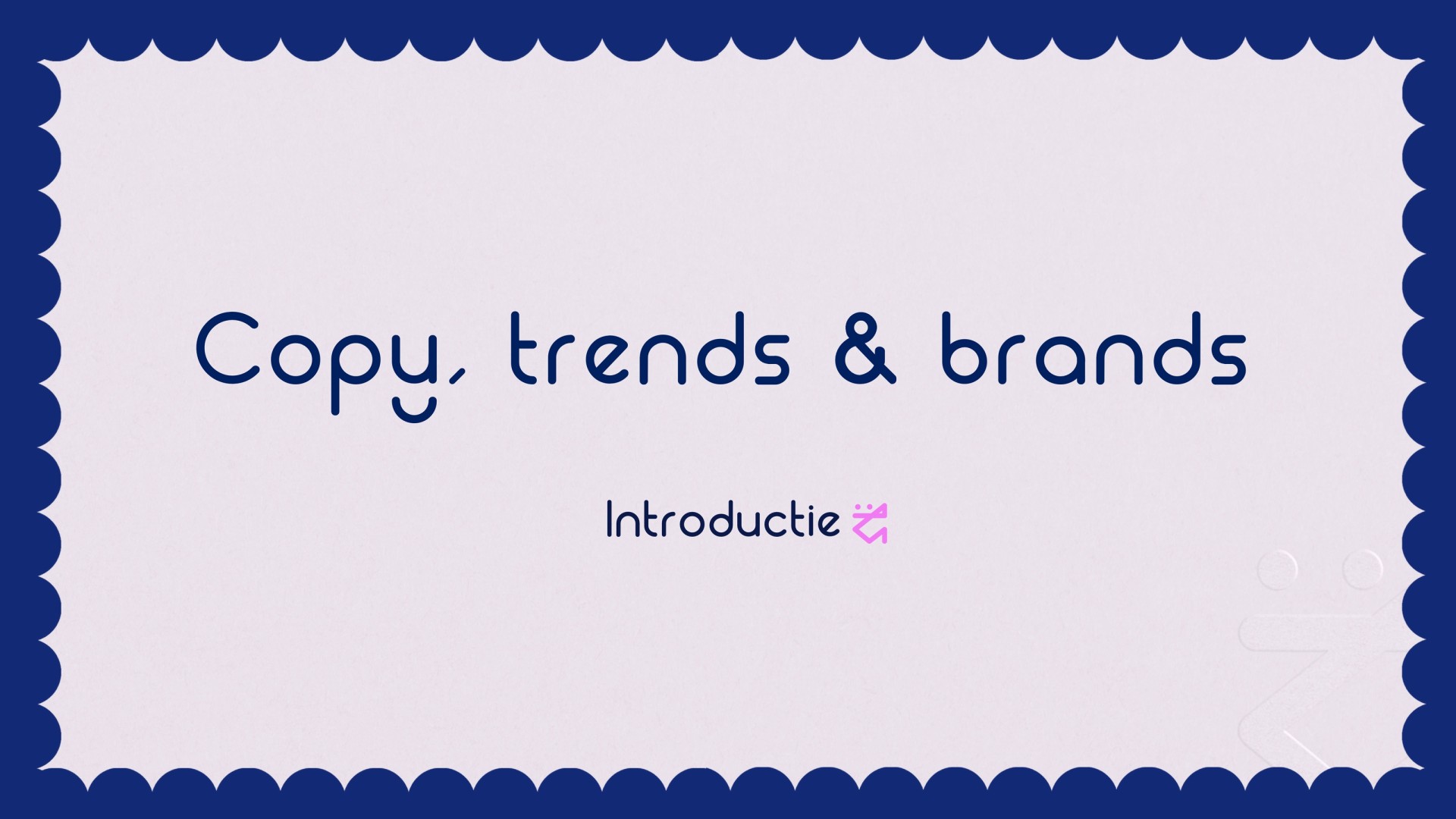 Introductie Copy, trends & brands #gratis